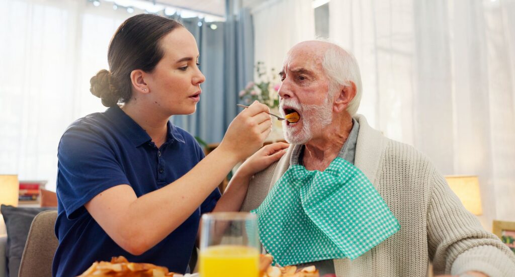 prise des repas en ehpad