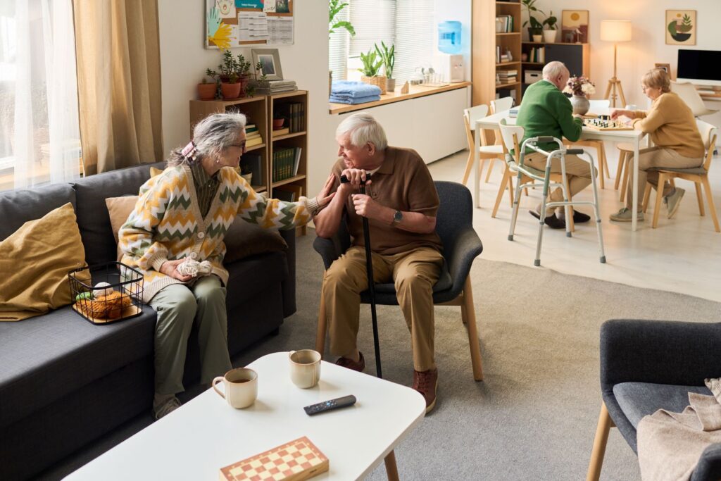 quotidien des seniors en accueil de jour Alzheimer